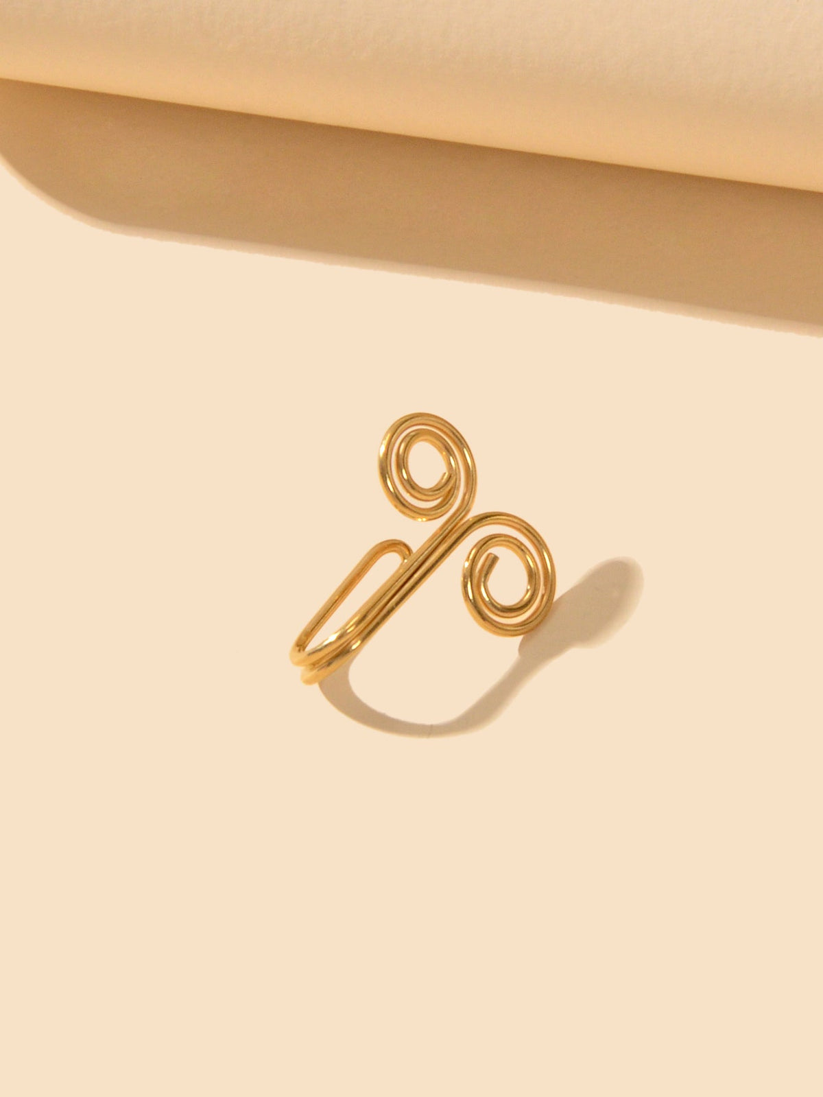 Hoop Stud Fake Nose Ring Faux Nose Piercing Jewellery Circle Clip On Nose Ring-1