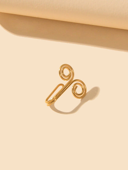 Hoop Stud Fake Nose Ring Faux Nose Piercing Jewellery Circle Clip On Nose Ring-1