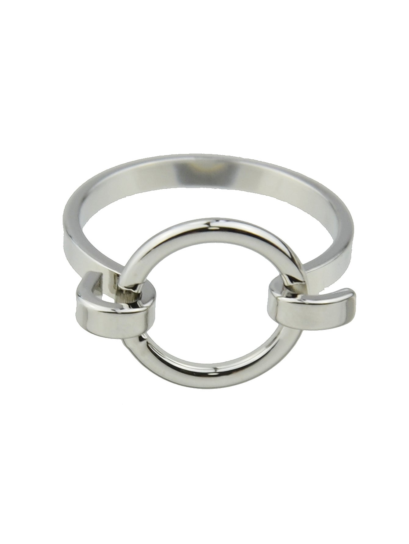 Hippie Jewellery Gold Silver Circle Metal Finger Ring Cool Punk Accessories Gift-1