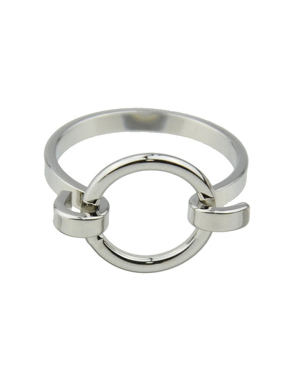Hippie Jewellery Gold Silver Circle Metal Finger Ring Cool Punk Accessories Gift-1