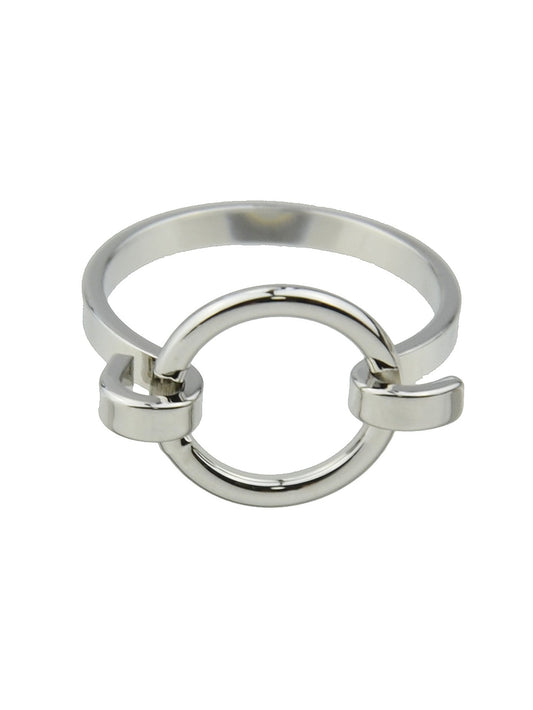 Hippie Jewellery Gold Silver Circle Metal Finger Ring Cool Punk Accessories Gift-1