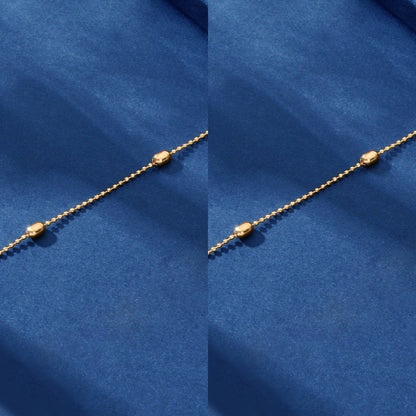 2 pcs Clearance Items AU Local Warehouse Golden Beads Chain Necklaces set Fashion Jewelry-2