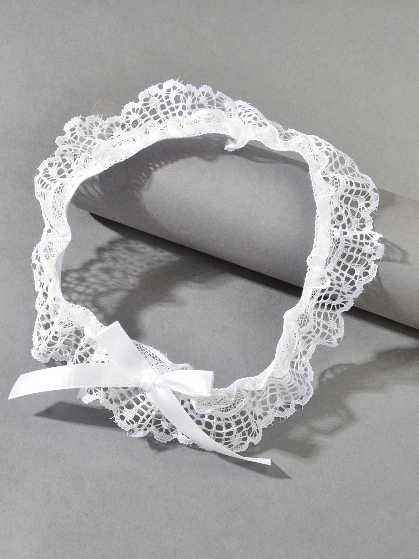 Women's Sexy Thigh Lace Bowknot Elastic Leg Chain Halloween Party Cosplay-1