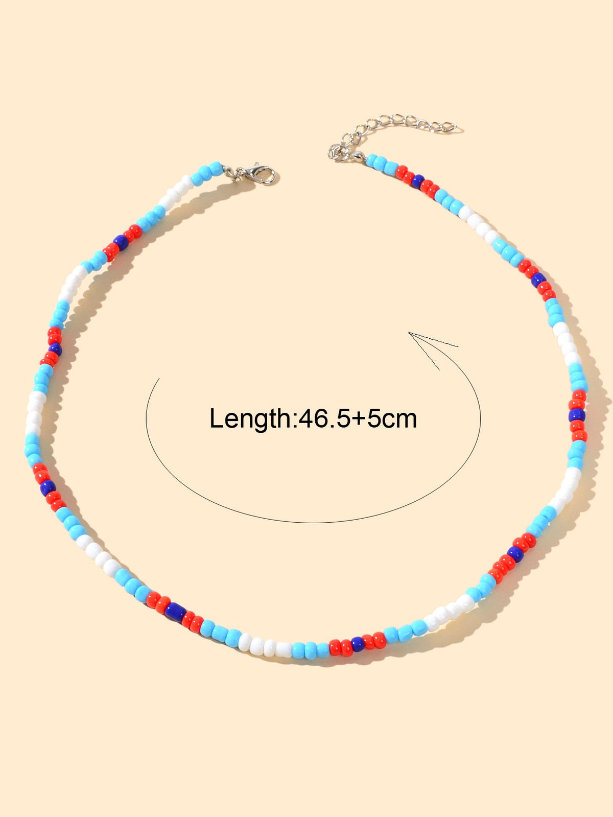 Ethnic Traditional Handmade Colourful Seed Beads Bohemian Collar Necklace Gift-1