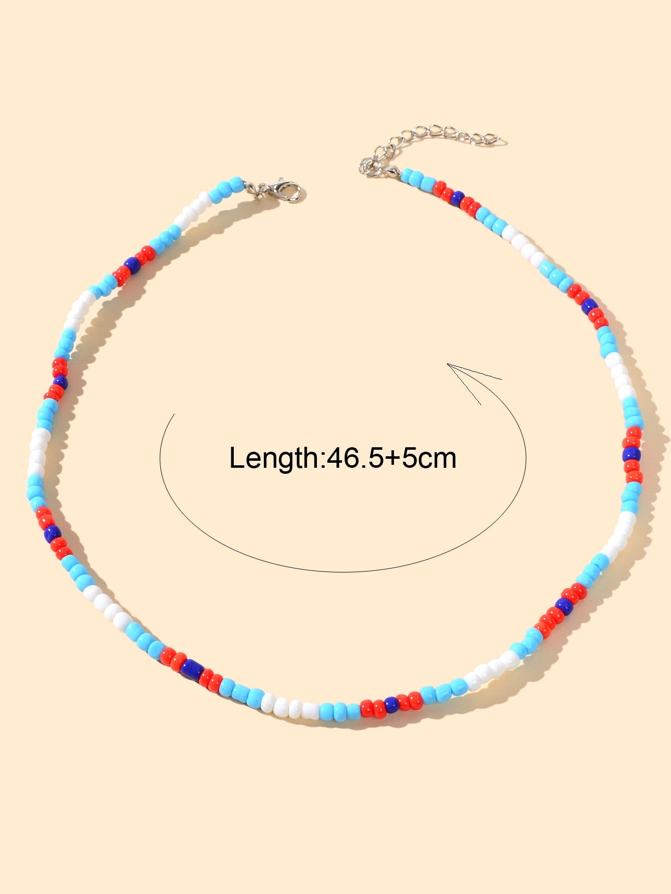 Ethnic Traditional Handmade Colourful Seed Beads Bohemian Collar Necklace Gift-1