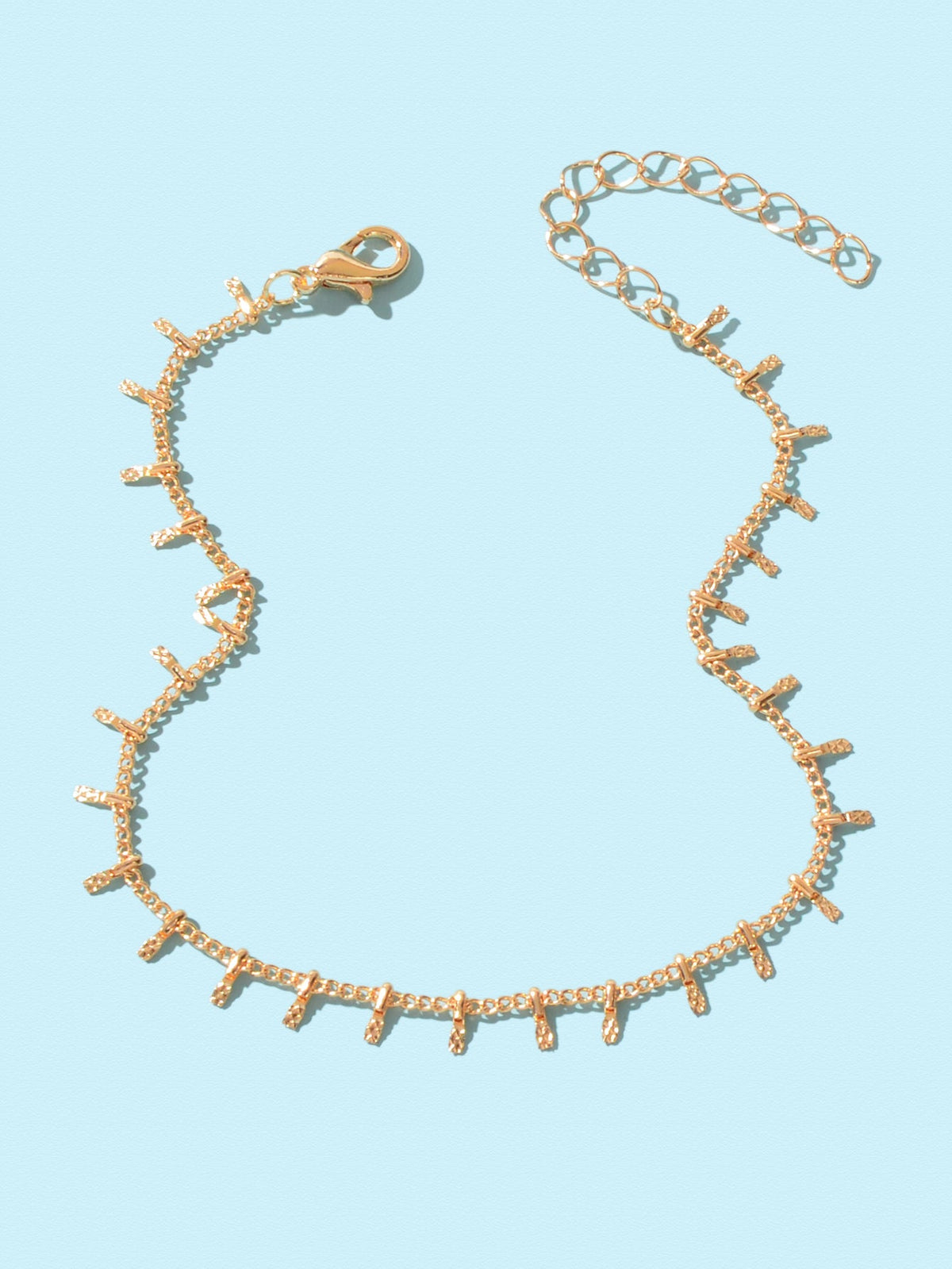 Women Gold Silver Chain Charms Anklet Boho Chic Beach Foot Jewellery Accessories-1