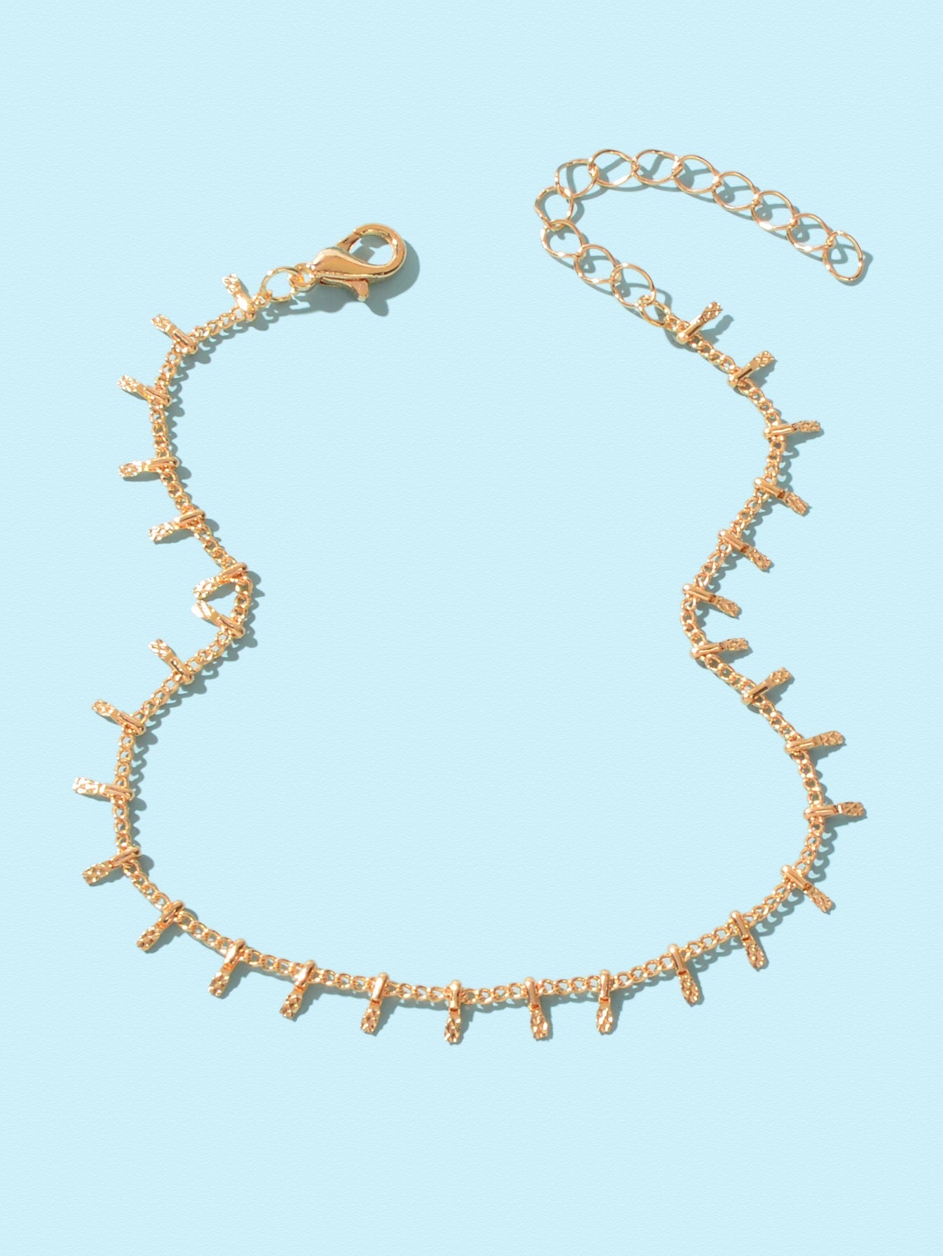 Women Gold Silver Chain Charms Anklet Boho Chic Beach Foot Jewellery Accessories-1