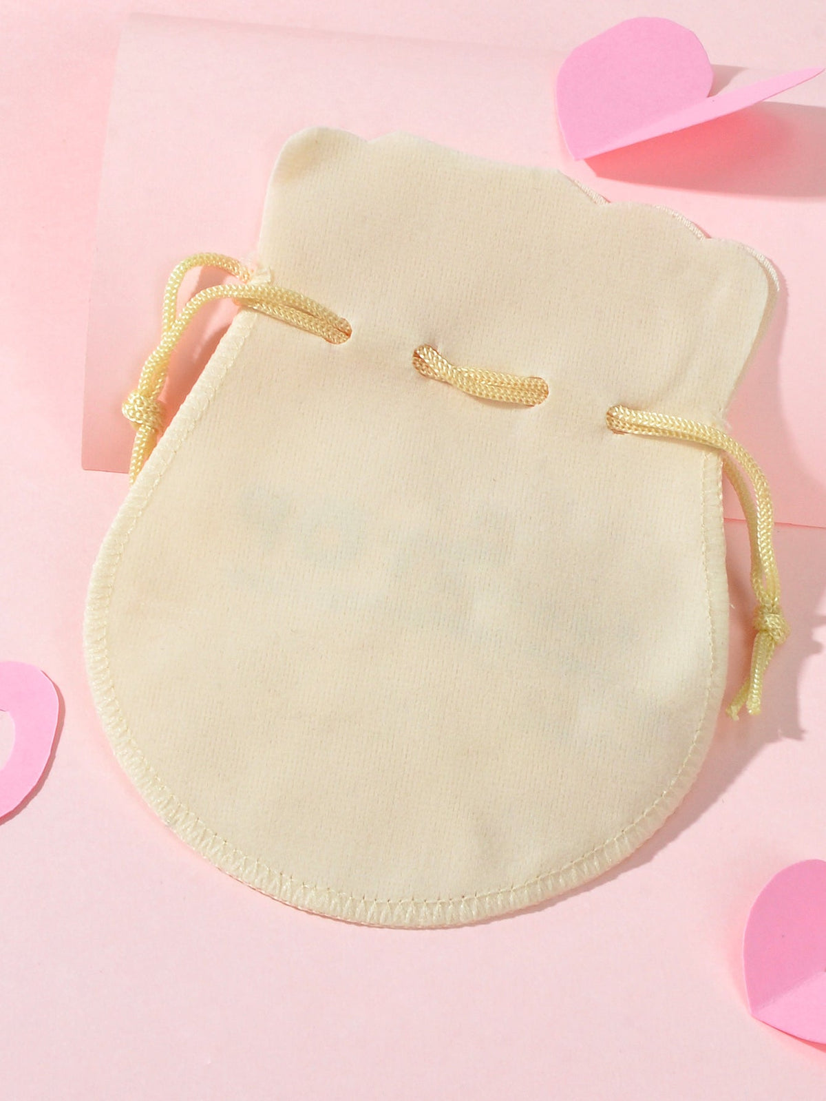 Feelontop Velvet Jewellery Pouch Drawstring Gift Bag Party Packing Candy Pouch-1