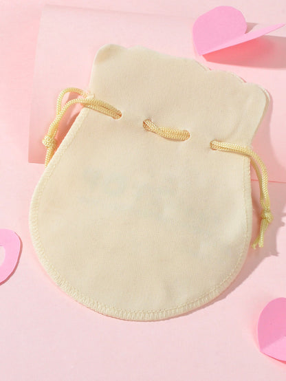 Feelontop Velvet Jewellery Pouch Drawstring Gift Bag Party Packing Candy Pouch-1