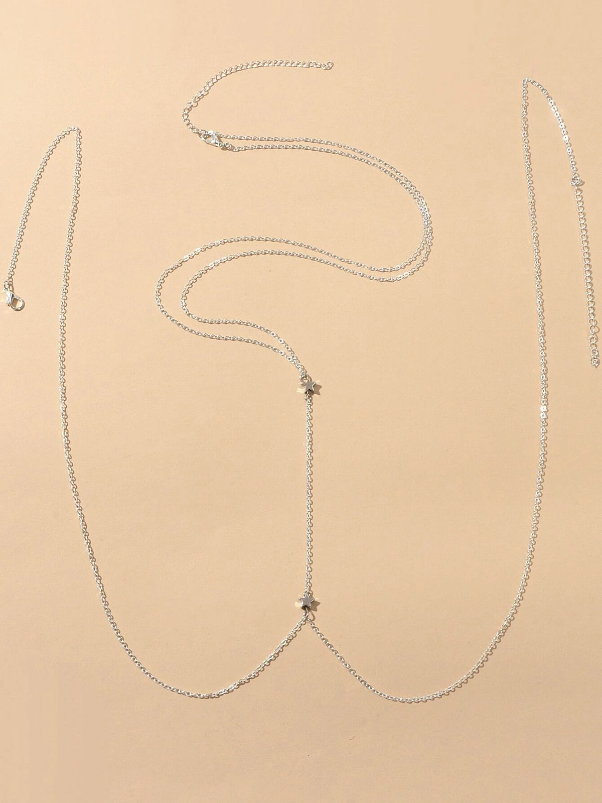 Sexy Belly Chain Star Gold Silver Waist Link Body Chain Belly Necklce Jewellery-1