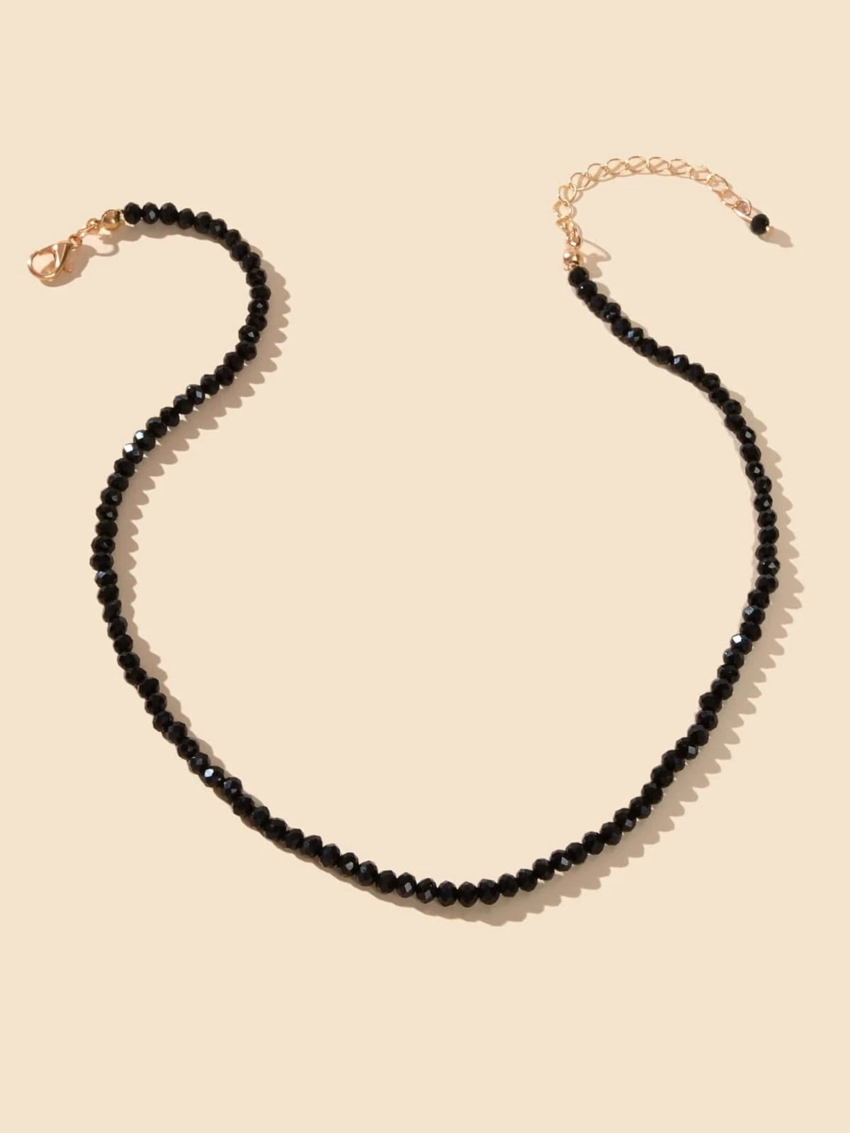 Black Blue Purple Beads Ethnic Chain Collar Necklace Girls Party Jewellery Gift-1