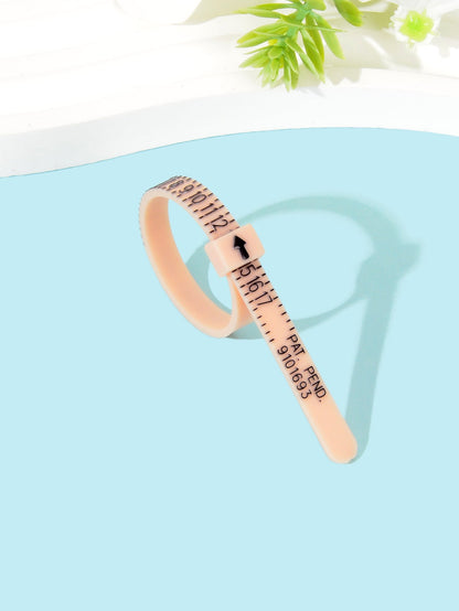 Adjustable Length Soft Plastic Ring - Comfortable & Versatile Fashion Accessory-3