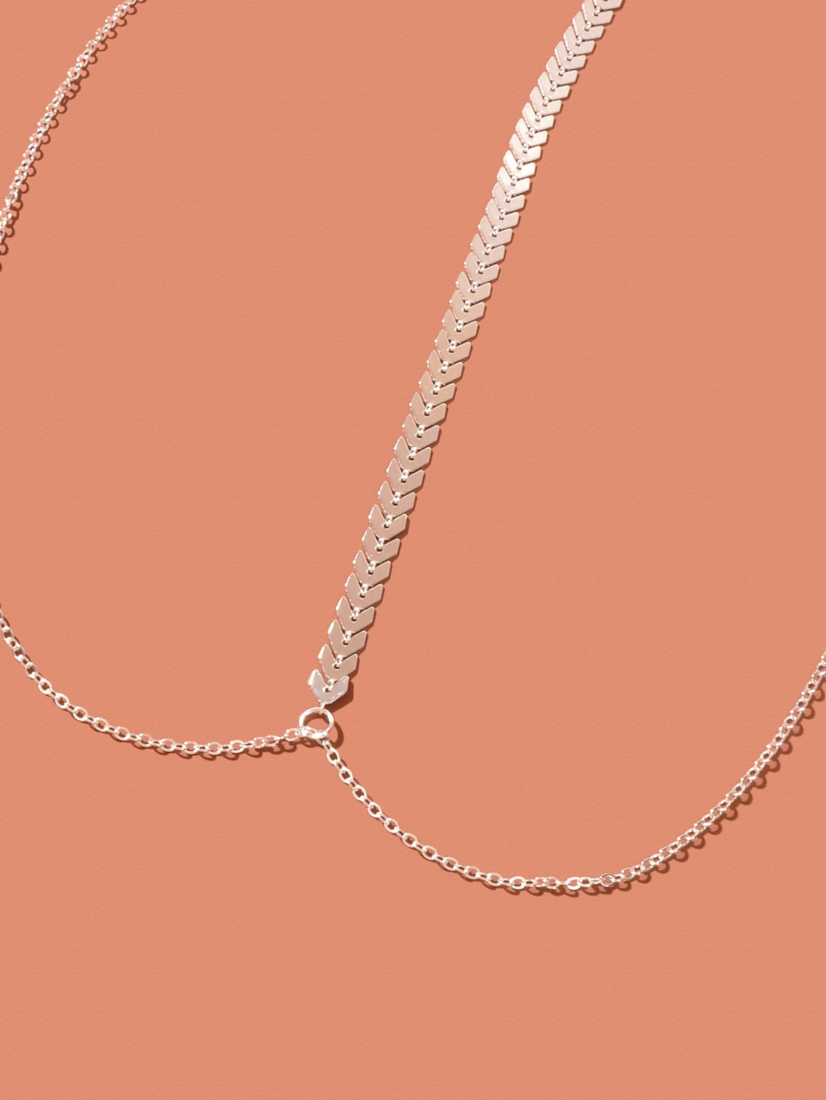Silver Body Chains Layered Bra Chain Rave Chest Chain Nightclub Body Jewellery-2
