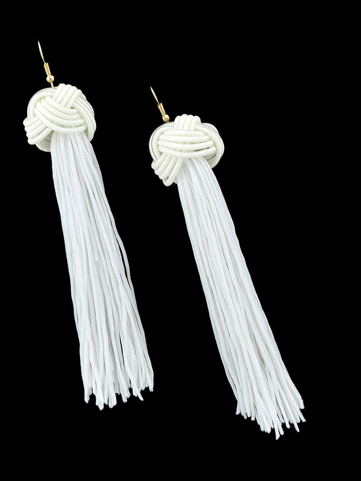 Holiday Ethnic Traditional Jewellery Colorful Rope Long Tassel Bohemian Earrings-2