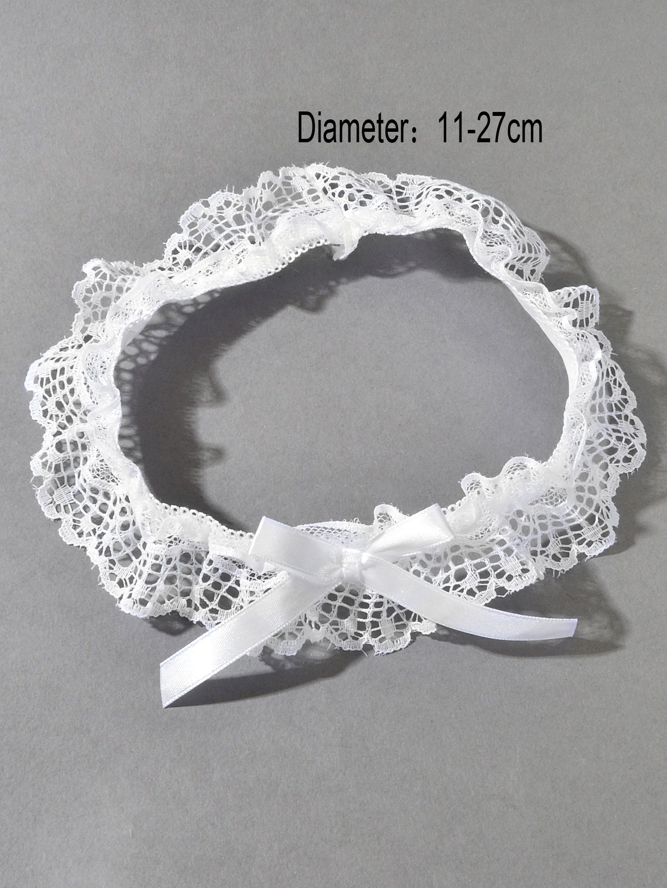 Women's Sexy Thigh Lace Bowknot Elastic Leg Chain Halloween Party Cosplay-2