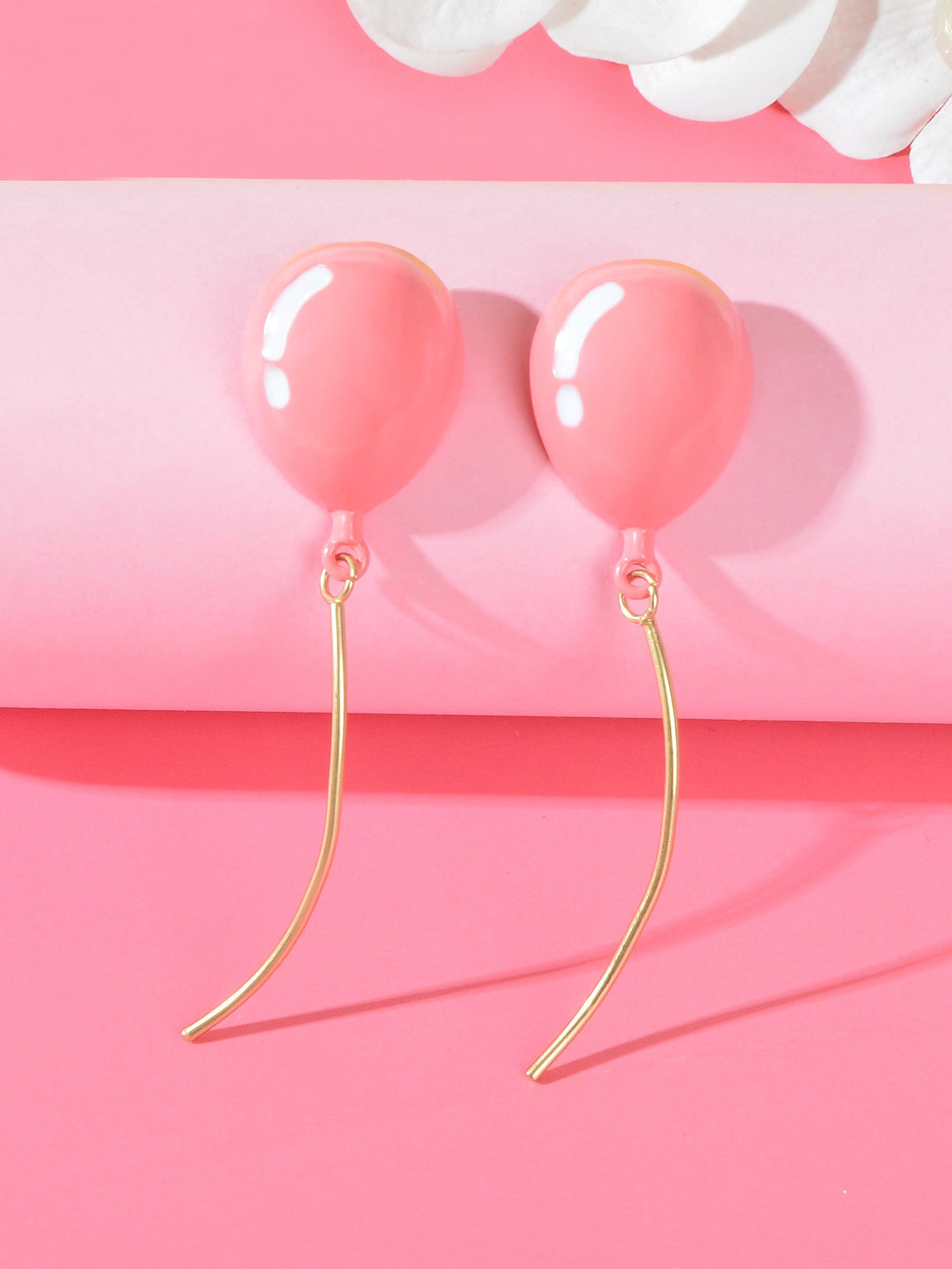 3D Romantic Balloon Pendant Earrings Whimsical Charming Accessory Gift Jewellery-3