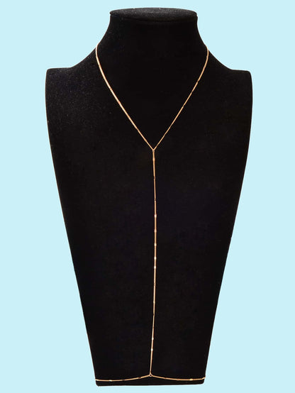 Exquisite Long Body Chain Stylish Versatile Fashion Accessory-3