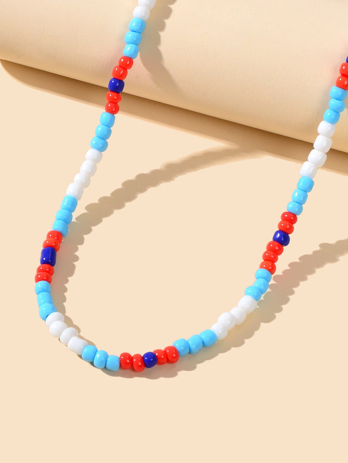 Ethnic Traditional Handmade Colourful Seed Beads Bohemian Collar Necklace Gift-2