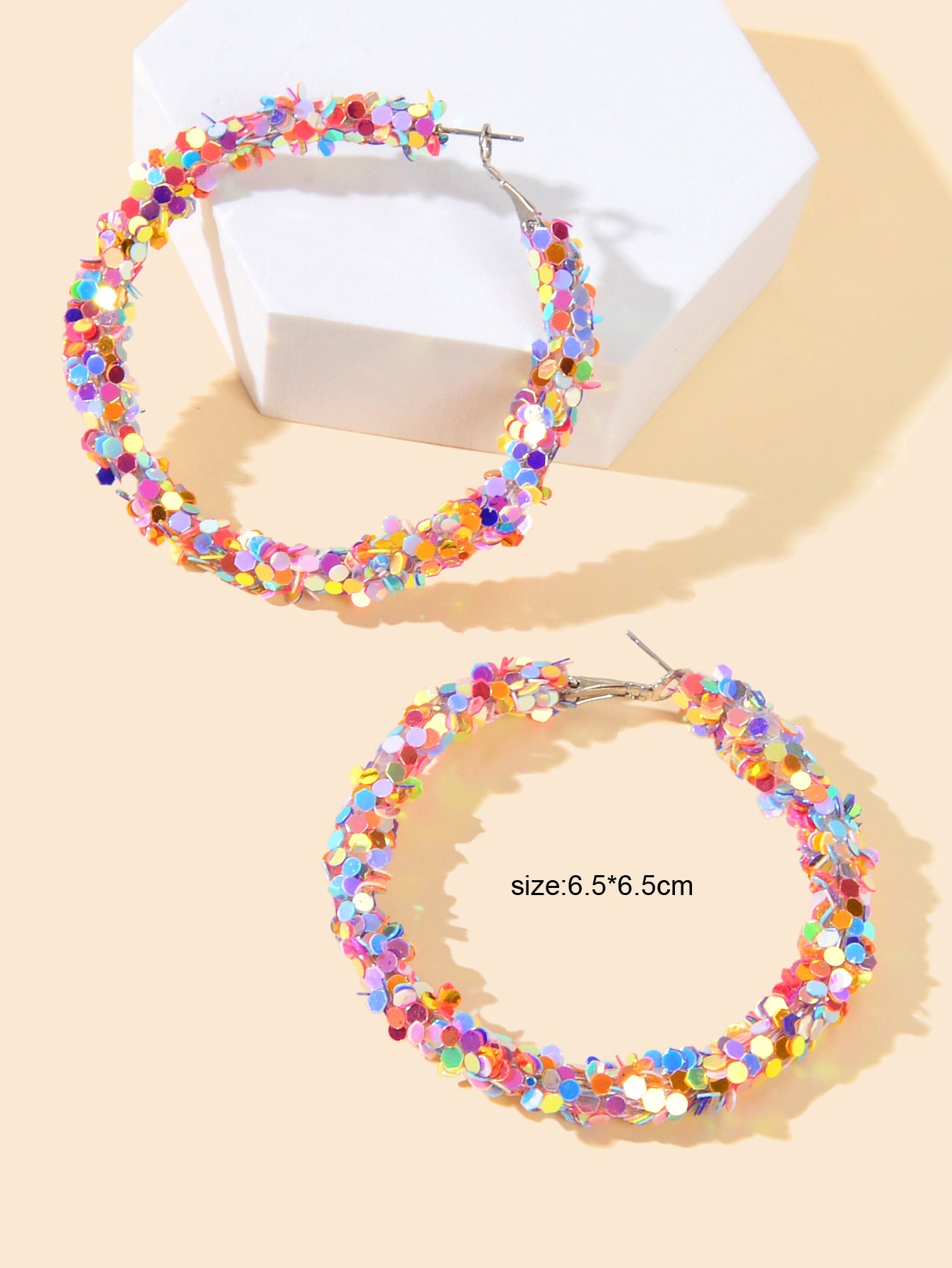 Gorgeous Fun Bohemian Statement Large Colourful Earrings Dangle Xmas Jewellery-2