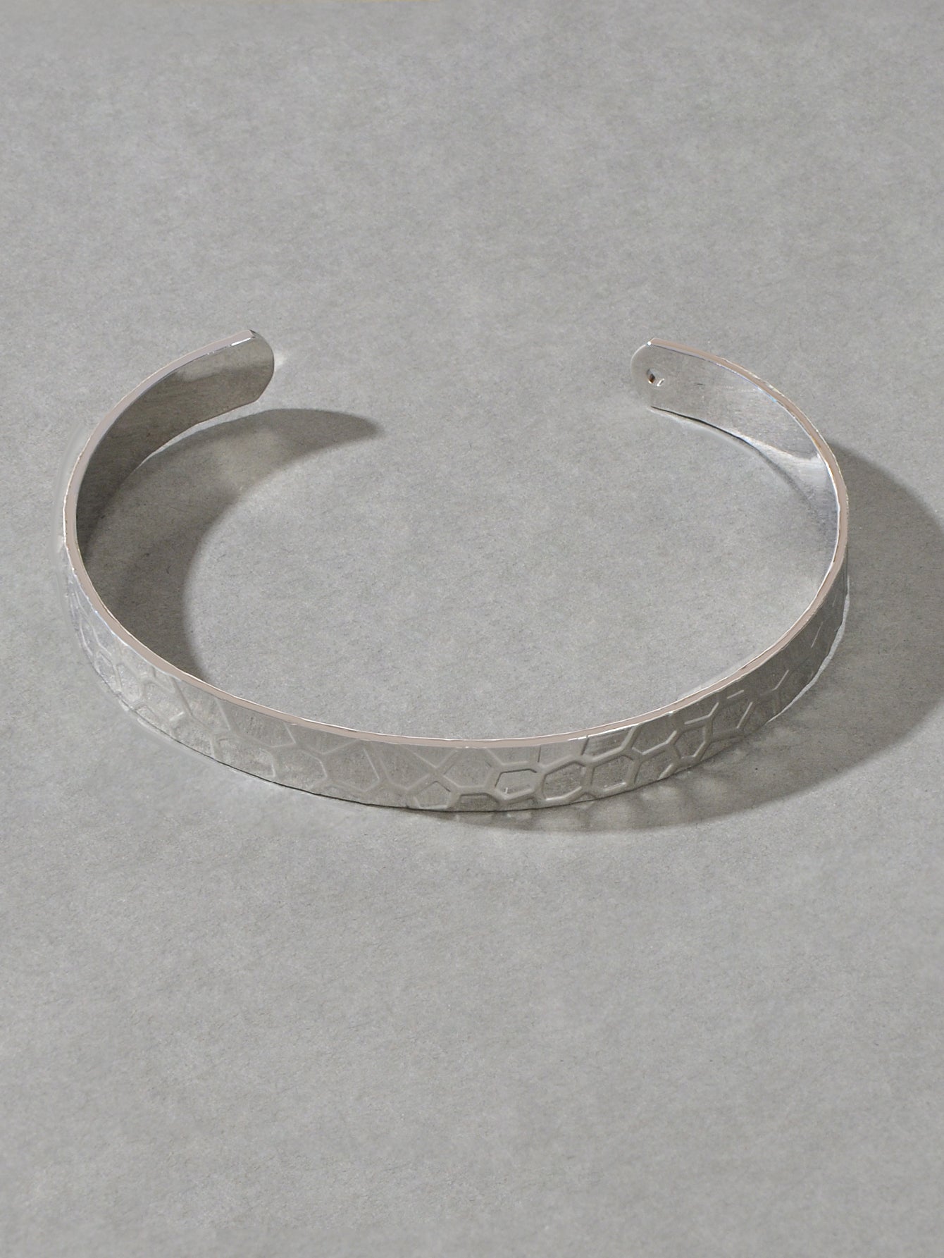 Customize Geometric Pattern Open Cuff Thin Bracelet Bangle Wrist Jewellery Gift-2