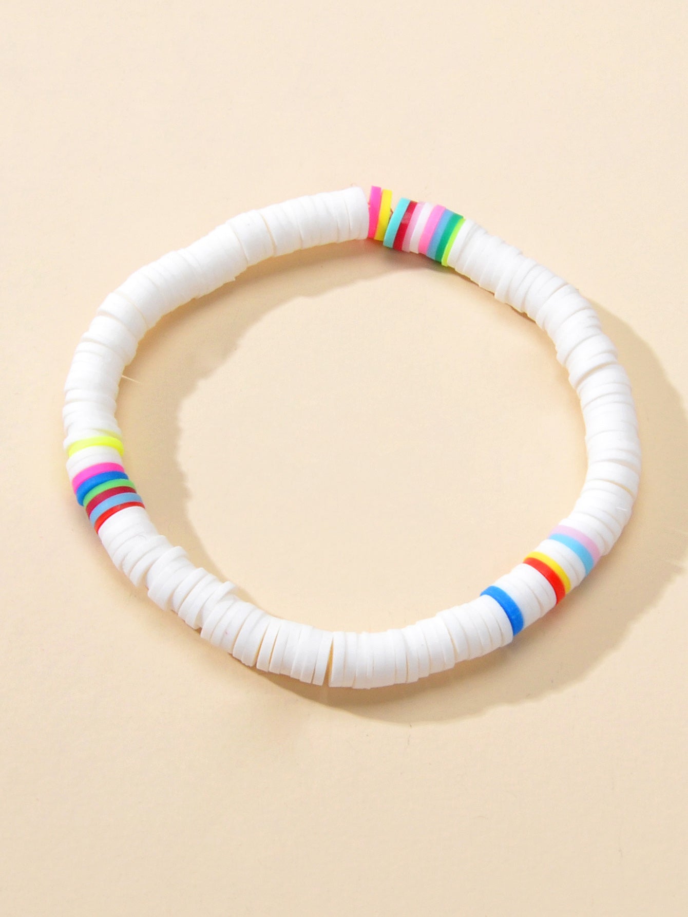 Boho Chic Resin Piece Handmade Elastic Ethnic Tribal Bracelets Bangle Jewellery-2
