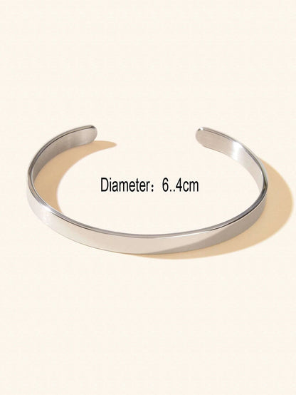 Textured Designer Jewelry Silver Open Cuff Bangle Bracelet Women Girl Collection-2