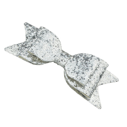 Sequins Bow Tie Hair Bows Holder Hair Clips Barrettes Hair Accessories Girl Gift-4