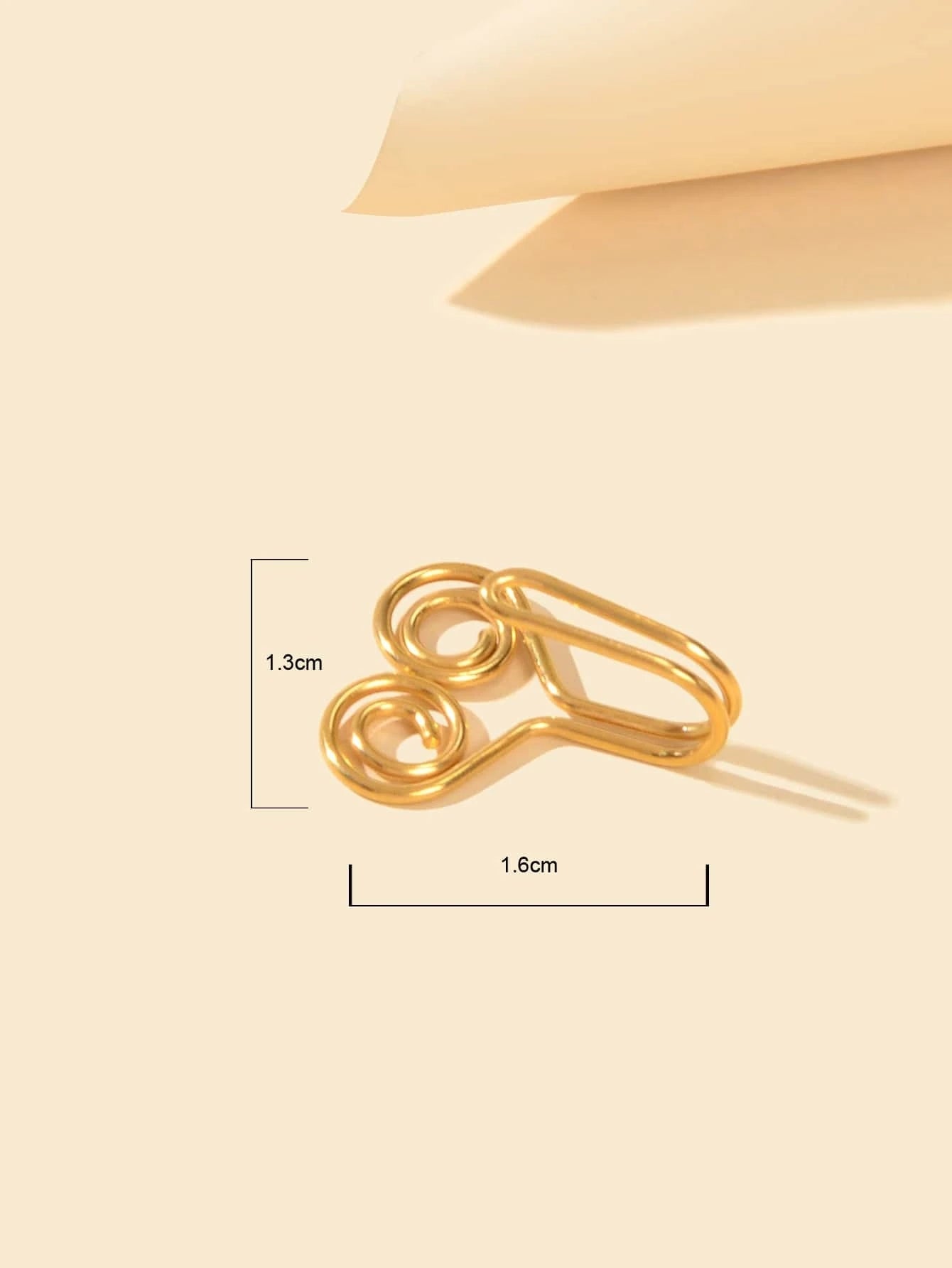 Heart Stainless Steel Clip On Nose Ring Lip Ear Body Non Piercing Jewellery Gift-3