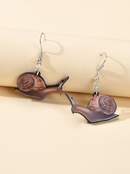 Party Decoration for Women Brown Anails Drop Women Earrings Designer Jewellery-4