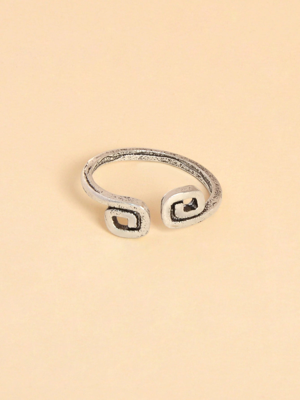 1pc American Ethnic Antique Silver Geometric Toe Ring Finger Foot Jewellery Gift-3