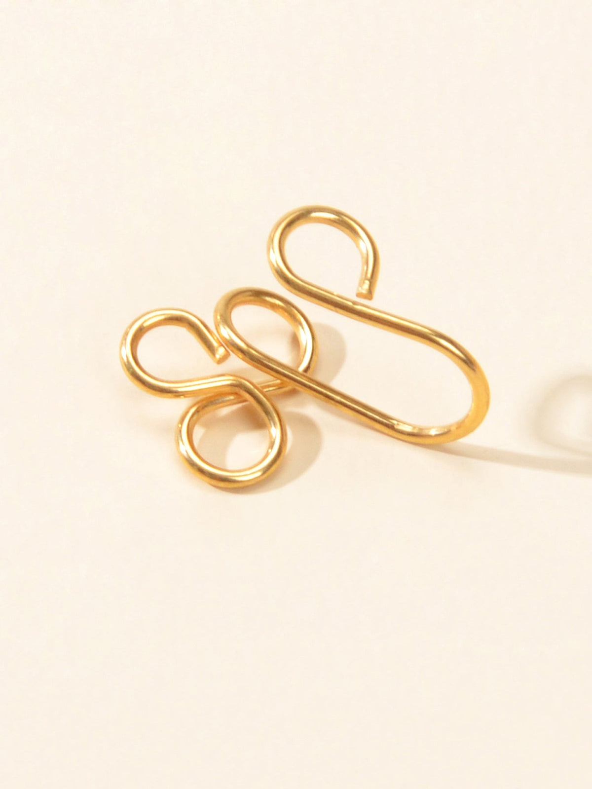 1pc Faux Lip Ear Nose Stainless Steel Flower Non Piercing Clip On Nose Hoop Ring-3