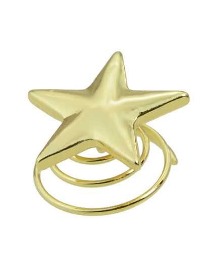 1pc Lovely Hair Accessories Gold Star Hair Clip Holder Hair Pin Hair Stick Gift-3