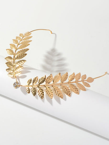 Chic Leaf Hair Band Stylish Everyday Wear Headband Comfortable Trendy Accessory-3