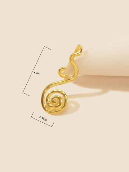 1 pc African Fake Nose Rings Non-Pierced Cartilage Tragus Septum Ring Nose Cuff-3
