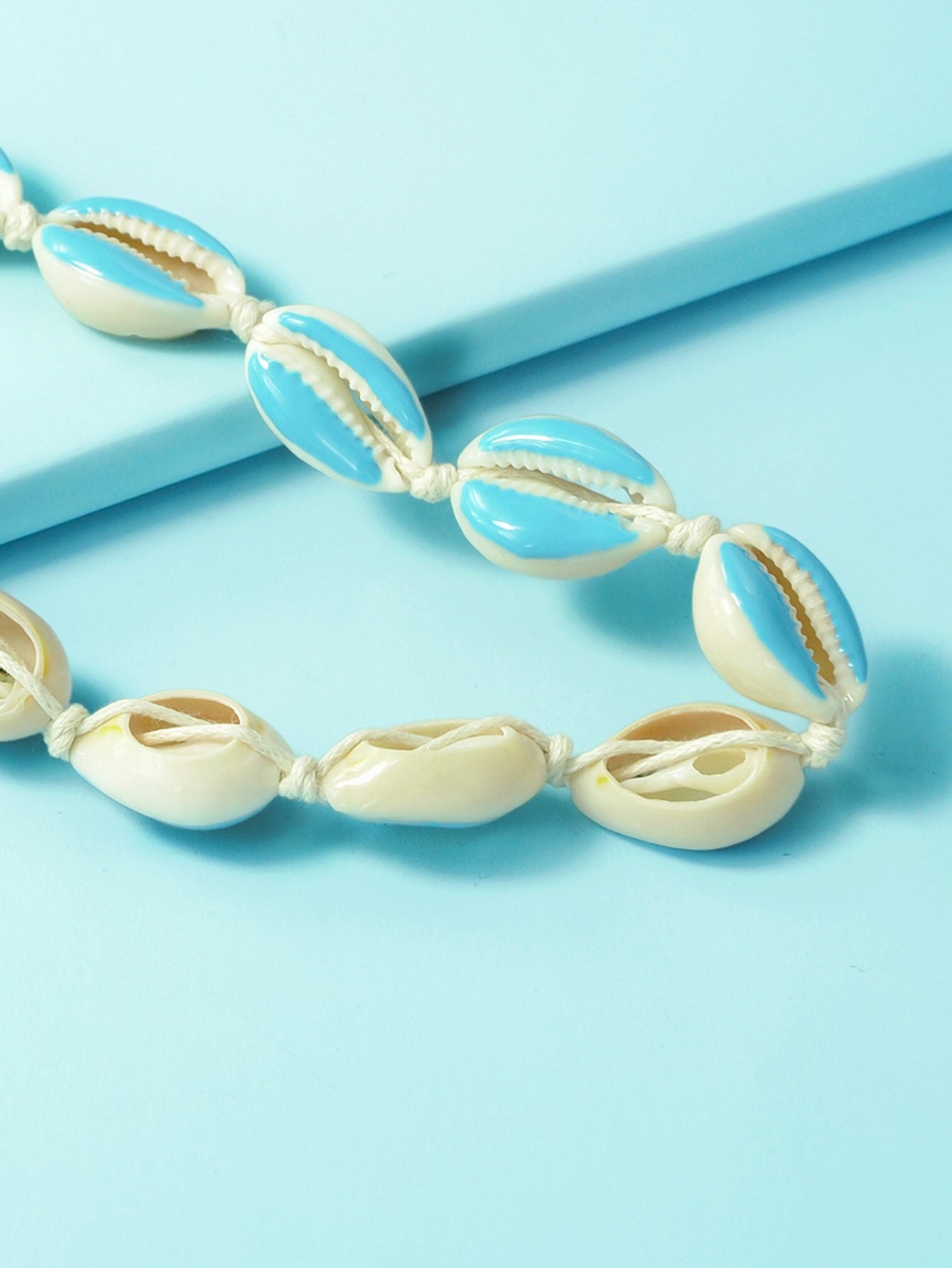 Traditional Ethnic Jewellery Handmade Colorful Shell Choker Boho Chic Necklace-4