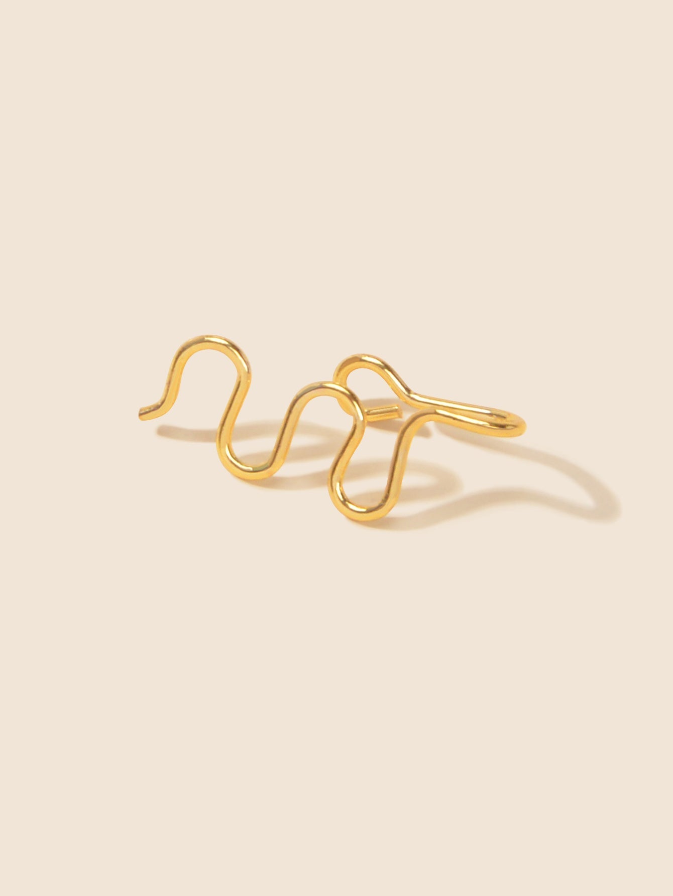 2 pcs Fake Nose Ring Hoop Nose Cuff Non Piercing Nose Ring Fake Piercing Jewelry-4