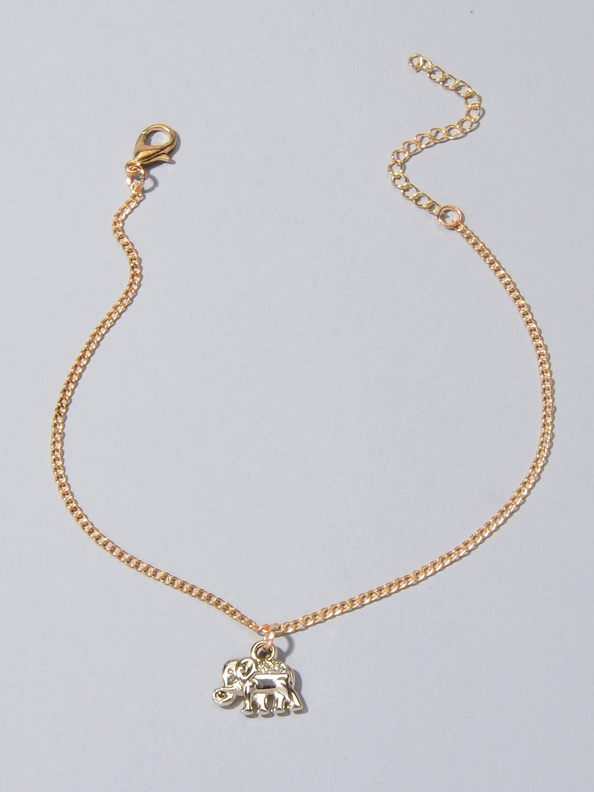 1pc Foot Beach Jewellery Gold Silver Chain Elephant Charm Anklet Bracelet Gift-3