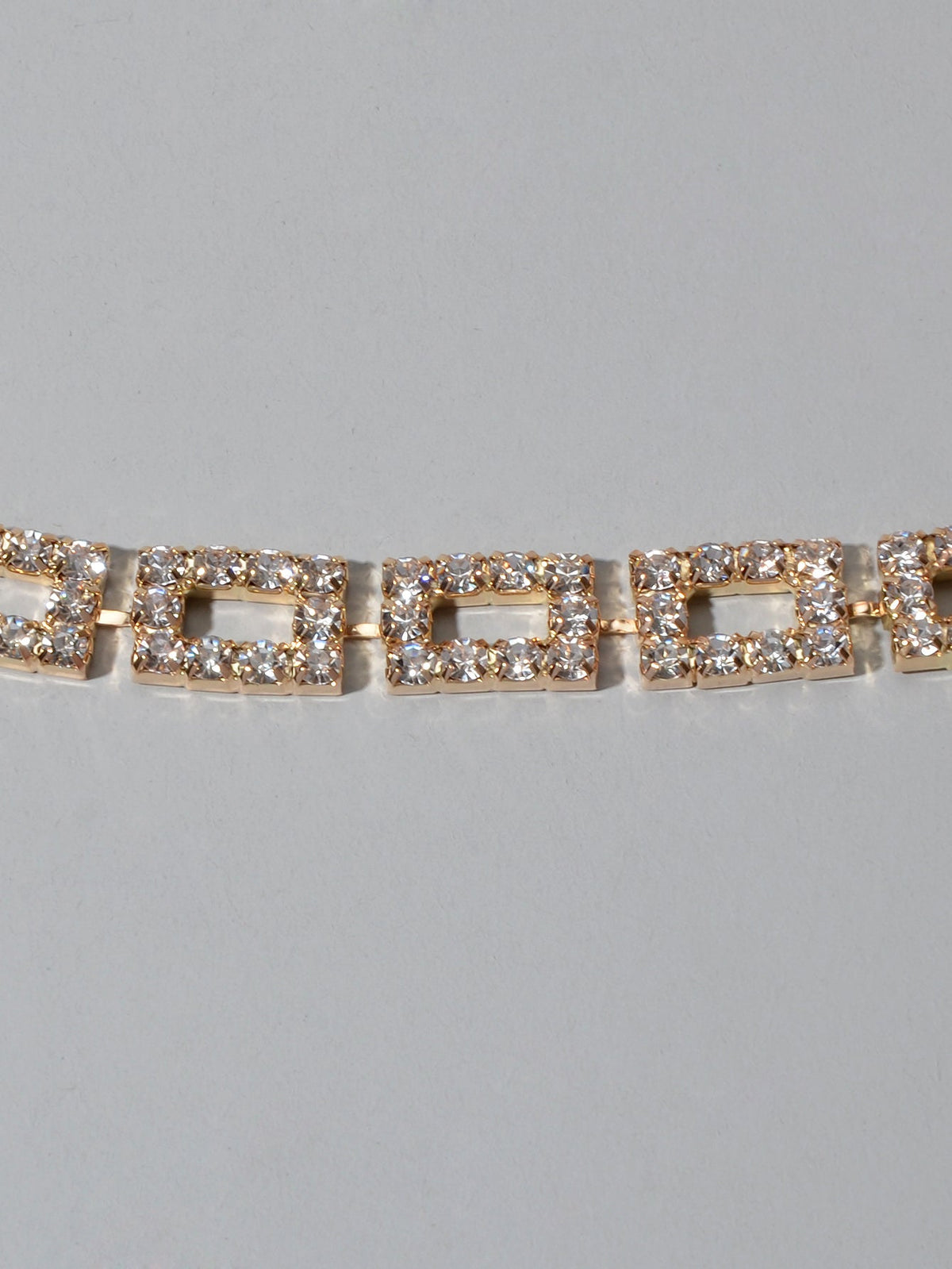 Textured Full Simulated Cubic Zirconia Silver Chain Collection Tennis Bracelets-4