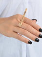 Creative Adjustable Belt Ruler Ring Flexible Band Measuring Tool Resin Jewellery-6