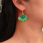 Lovely Acrylic Turtle Animal Dangle Earrings Women Holiday Party Daily Jewelry-0