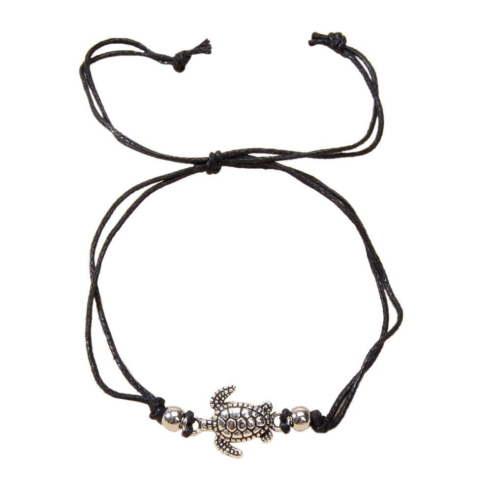 AU Stock Bohemian Handmade Sea Turtle String Adjustable Anklet Tortoise Bracelet-4