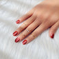 Stackable 5 pcs Metal Pearl Minimalist Finger Ring set Multiple Rings Bulk Pack-0