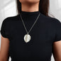 AU Post Boho Gold Silver Chain Leaf Charm Long Necklace Bohemia Accessories Bib Jewelry-1