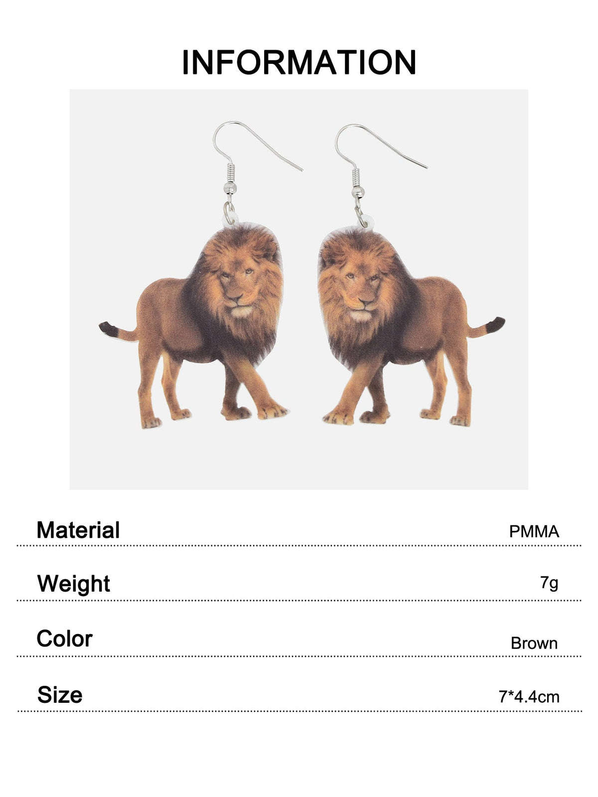 Cute Animal Drop Earrings Set 16 Pairs Acrylic Cartoon Squirrel Elephant Parrot Bunny Fun Fashion Jewelry-2
