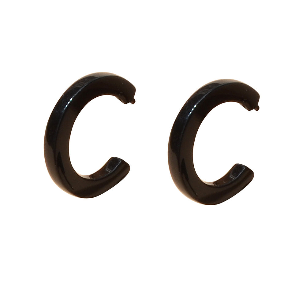 Wholesale Price Circle Acrylic Cute Stud Hoop Earrings Fashion Accessories Gift-6