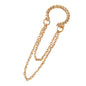 1 pc Punk Jewelry Gold Silver Chain Cartilage Earrings Ear Cuff Hiphop Accessory-5