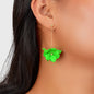 Floral Earrings Women Petal Flower Dangling Drop Stud Vogue Handmade Jewellery-0