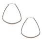 Punk Jewelry Gold Geometric Statment Hoop Earrings Minimalist Style Accessories-4