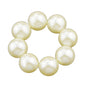 Feelontop Hair Accessories Colorful Beads Elastic Hair Rope Hair Ties Hair Bands-4