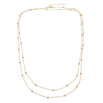 Simple Gold Waist Link Body Chain Belly Necklce Sexy Bikini Jewelry Layer Choker-1
